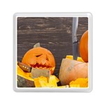 Old crumpled pumpkin Memory Card Reader (Square) Front