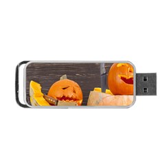 Old Crumpled Pumpkin Portable Usb Flash (one Side) by rsooll