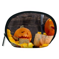 Old Crumpled Pumpkin Accessory Pouch (medium) by rsooll