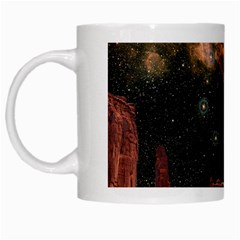 Geology Sand Stone Canyon White Mugs by Sudhe