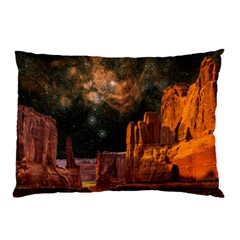 Geology Sand Stone Canyon Pillow Case by Sudhe