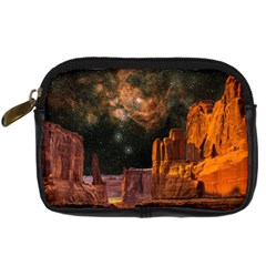 Geology Sand Stone Canyon Digital Camera Leather Case by Sudhe