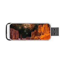 Geology Sand Stone Canyon Portable Usb Flash (one Side) by Sudhe