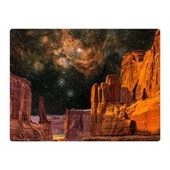 Geology Sand Stone Canyon Double Sided Flano Blanket (mini)  by Sudhe