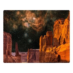 Geology Sand Stone Canyon Double Sided Flano Blanket (large)  by Sudhe