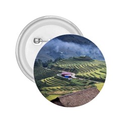 Rock Scenery The H Mong People Home 2 25  Buttons by Sudhe