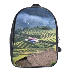 Rock Scenery The H Mong People Home School Bag (xl) by Sudhe