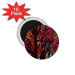 Autumn Colorful Nature Trees 1.75  Magnets (10 pack)  Front