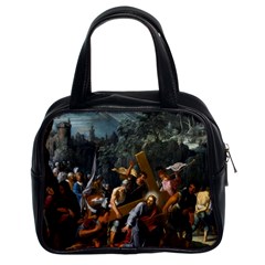 Christ On The Road To Calvary Classic Handbag (two Sides) by ArtworkByPatrick