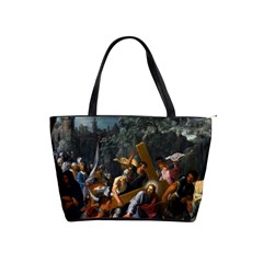 Christ On The Road To Calvary Classic Shoulder Handbag by ArtworkByPatrick