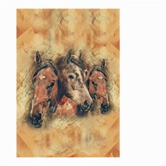 Head Horse Animal Vintage Small Garden Flag (two Sides) by Sudhe