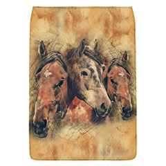 Head Horse Animal Vintage Removable Flap Cover (s) by Sudhe