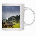 Vietnam Terraces Rice Silk White Mugs Right