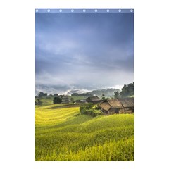 Vietnam Terraces Rice Silk Shower Curtain 48  X 72  (small)  by Sudhe