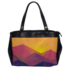 Image Sunset Landscape Graphics Oversize Office Handbag by Sudhe