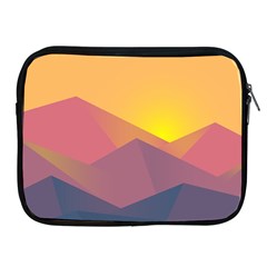 Image Sunset Landscape Graphics Apple Ipad 2/3/4 Zipper Cases by Sudhe