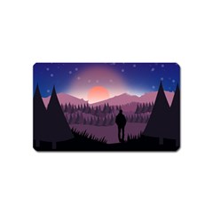 Dusk Sunset Dawn Sky Evening Magnet (name Card) by Sudhe