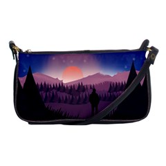 Dusk Sunset Dawn Sky Evening Shoulder Clutch Bag by Sudhe