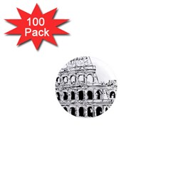 Line Art Architecture 1  Mini Magnets (100 Pack)  by Sudhe