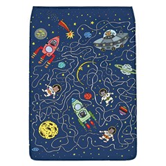 Cat Cosmos Cosmonaut Rocket Removable Flap Cover (l) by Sudhe