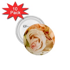 Roses Plate Romantic Blossom Bloom 1 75  Buttons (10 Pack) by Sudhe