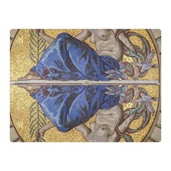 Mosaic Painting Glass Decoration Double Sided Flano Blanket (mini)  by Sudhe