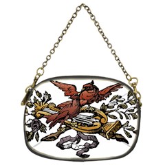 Transparent Background Bird Chain Purse (two Sides) by Sudhe