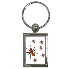 Nature Insect Natural Wildlife Key Chains (rectangle)  by Sudhe