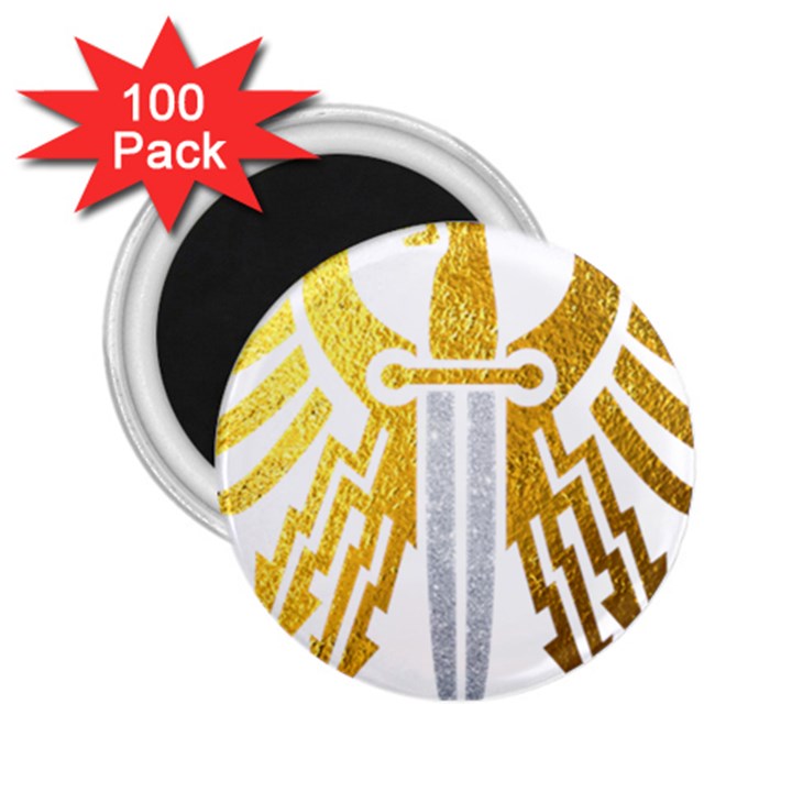 Knife Revenge Emblem Bird Eagle 2.25  Magnets (100 pack) 