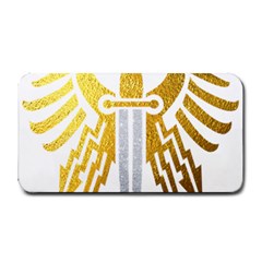 Knife Revenge Emblem Bird Eagle Medium Bar Mats by Sudhe