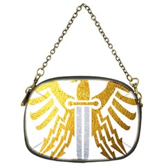 Knife Revenge Emblem Bird Eagle Chain Purse (one Side) by Sudhe