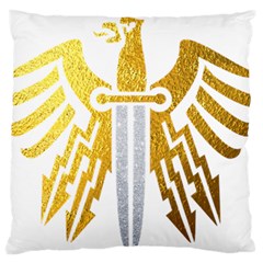 Knife Revenge Emblem Bird Eagle Standard Flano Cushion Case (one Side) by Sudhe