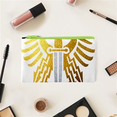 Knife Revenge Emblem Bird Eagle Cosmetic Bag (xs) by Sudhe