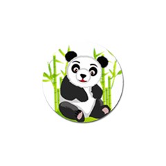 Giant Panda Bear Golf Ball Marker (4 Pack) by Sudhe