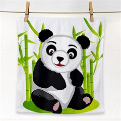 Giant Panda Bear Face Towel by Sudhe