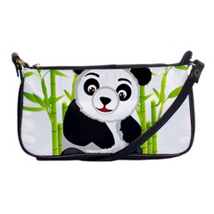 Giant Panda Bear Shoulder Clutch Bag by Sudhe