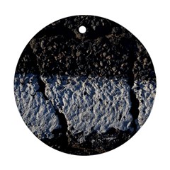 Asphalt Road  Ornament (round)