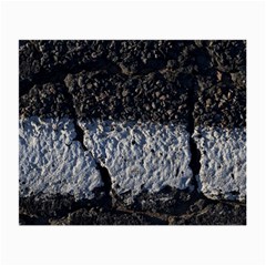 Asphalt Road  Small Glasses Cloth by rsooll