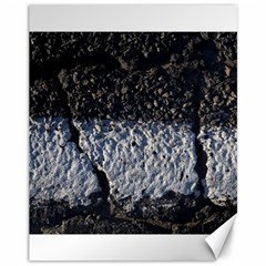 Asphalt Road  Canvas 11  X 14  by rsooll