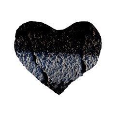 Asphalt Road  Standard 16  Premium Heart Shape Cushions by rsooll