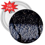 Asphalt road  3  Buttons (100 pack)  Front