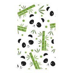 Giant Panda Bear Bamboo Icon Green Bamboo Memory Card Reader (rectangular) by Sudhe