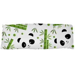 Giant Panda Bear Bamboo Icon Green Bamboo Body Pillow Case Dakimakura (two Sides) by Sudhe