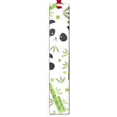 Giant Panda Bear Bamboo Icon Green Bamboo Large Book Marks by Sudhe