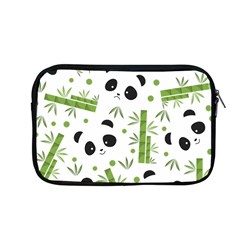 Giant Panda Bear Bamboo Icon Green Bamboo Apple Macbook Pro 13  Zipper Case by Sudhe