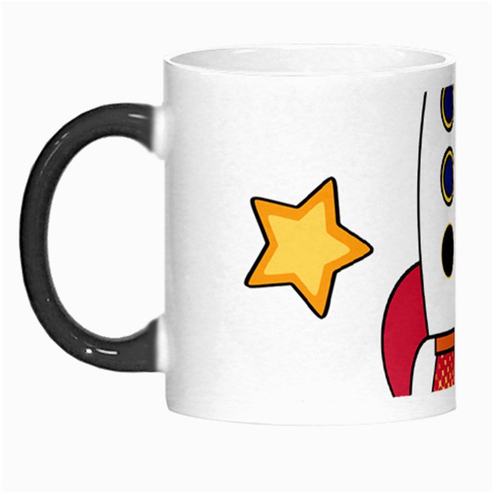 Rocket Cartoon Morph Mugs