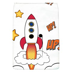 Rocket Cartoon Removable Flap Cover (s) by Sudhe