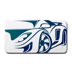 Blue Vector Car Medium Bar Mats by Sudhe