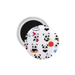 Giant Panda Bear Cuteness 1 75  Magnets by Sudhe