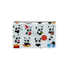 Giant Panda Bear Cuteness Cosmetic Bag (small) by Sudhe